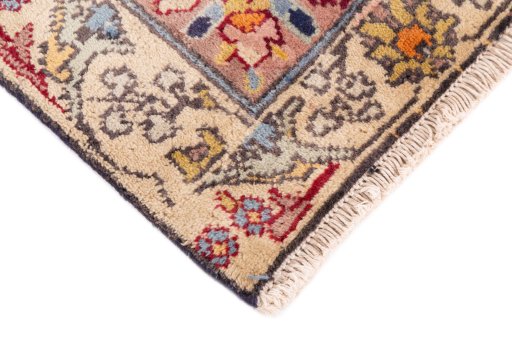 Central medallion detail of 2004s Tabriz rug from Iran / Persia