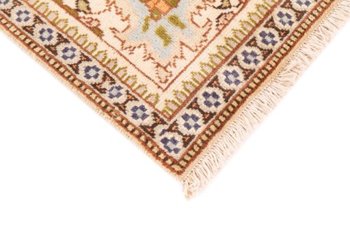 Central medallion detail of 2006s Tabriz rug from Iran / Persia