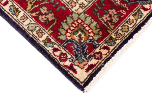 Central medallion detail of 2006s Tabriz rug from Iran / Persia