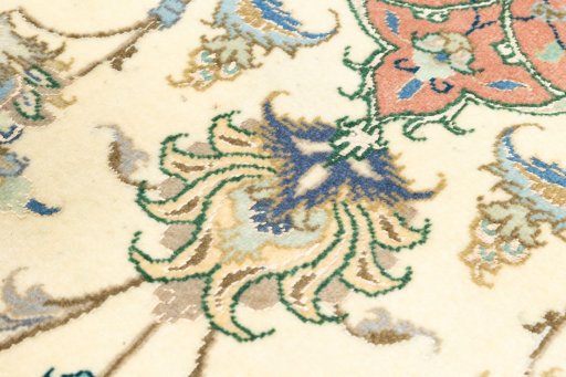 Central medallion detail of 2019s Tabriz rug from Iran / Persia