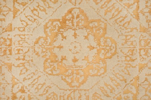 Full view of New Organic rug from Turkey, 302 × 212 cm in Yellow tones