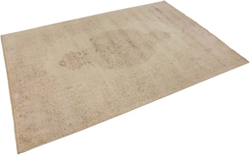Close-up detail of New Organic rug from Turkey showing Wool weave