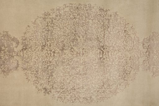 Central medallion detail of New Organic rug from Turkey