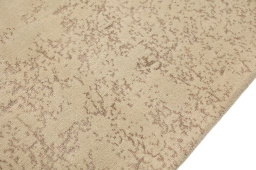 Close-up detail of New Organic rug from Turkey showing Wool weave