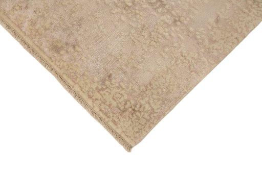 Full view of New Organic rug from Turkey, 306 × 212 cm in Beige tones