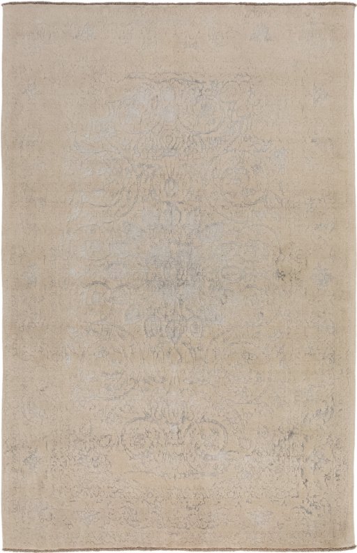 Full view of New Organic rug from Turkey, 299 × 193 cm in Beige tones