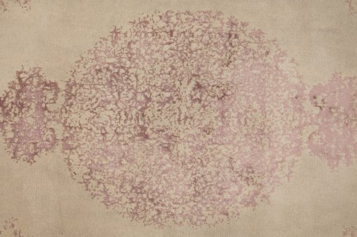 Central medallion detail of New Organic rug from Turkey