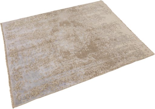 Close-up detail of New Organic rug from Turkey showing Wool weave
