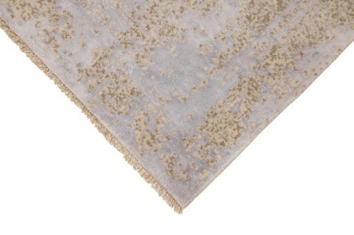 Surface texture of New Organic rug with natural Wool and intricate pattern