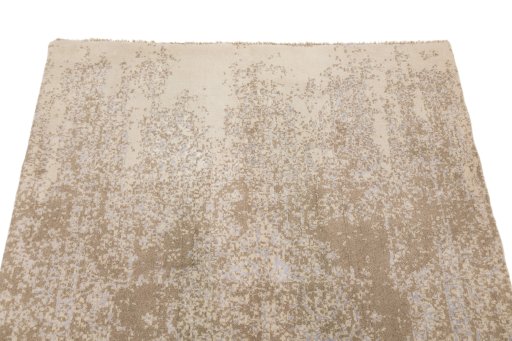 Central medallion detail of New Organic rug from Turkey