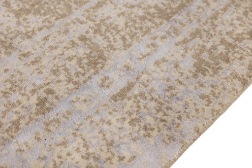 Close-up detail of New Organic rug from Turkey showing Wool weave