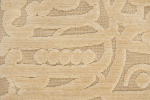 Close-up detail of New Organic rug from Turkey showing Wool weave