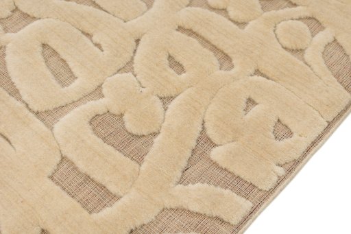 Central medallion detail of New Organic rug from Turkey