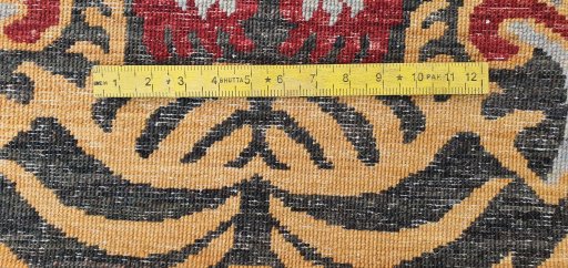 Full view of New Farahan rug from Pakistan, 190 × 113 cm in Yellow tones