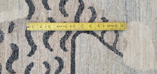 Full view of New Farahan rug from Pakistan, 189 × 115 cm in Beige tones