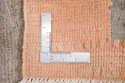 Close-up detail of New Kilim Gabbeh rug from Iran / Persia showing Wool weave