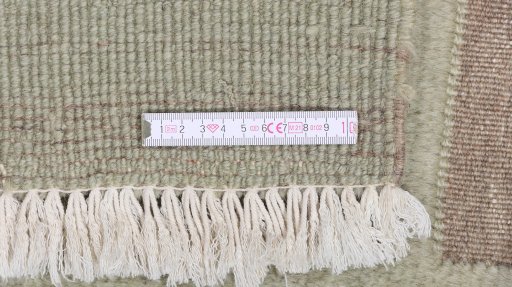 Close-up detail of New Kilim Gabbeh rug from Iran / Persia showing Wool weave
