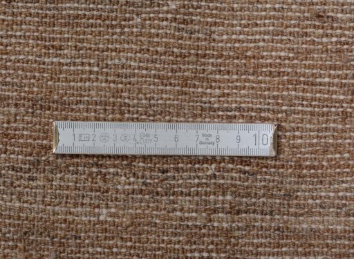 Close-up detail of New Persian Gabbeh rug from Iran / Persia showing Wool weave