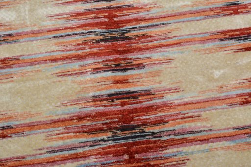 Surface texture of New Persian Gabbeh rug with natural Wool and intricate pattern