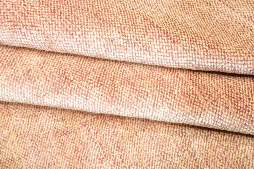 Close-up detail of New Persian Gabbeh rug from Iran / Persia showing Wool weave