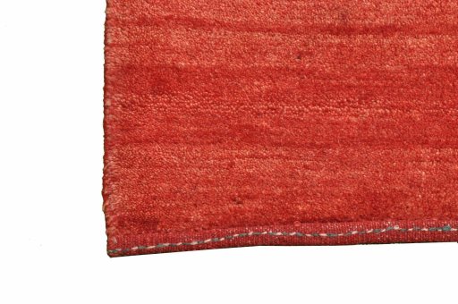 Central medallion detail of New Persian Gabbeh rug from Iran / Persia