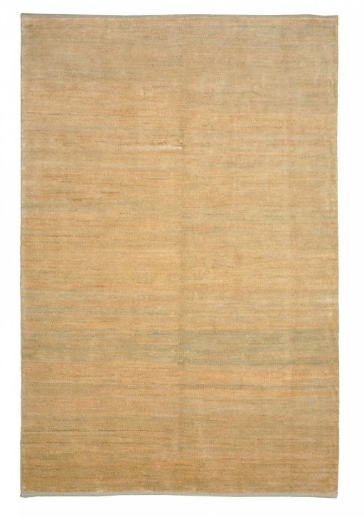 Full view of New Persian Gabbeh rug from Iran / Persia, 250 × 161 cm in Blue tones