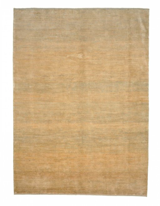 Full view of New Persian Gabbeh rug from Iran / Persia, 239 × 174 cm in Blue tones