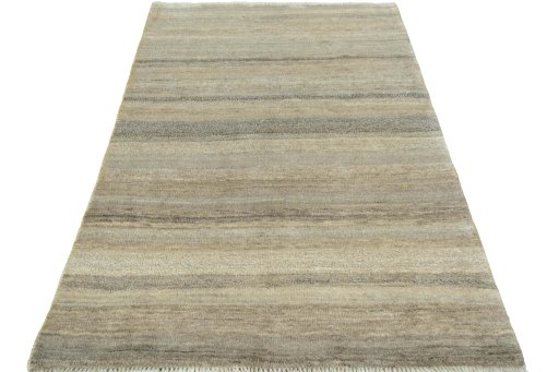 Surface texture of New Persian Gabbeh rug with natural Wool and intricate pattern
