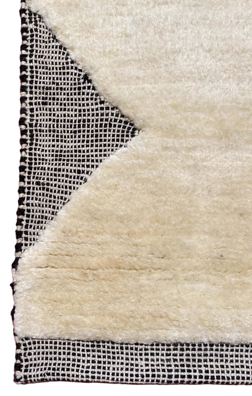 Central medallion detail of New Persian Gabbeh rug from Iran / Persia