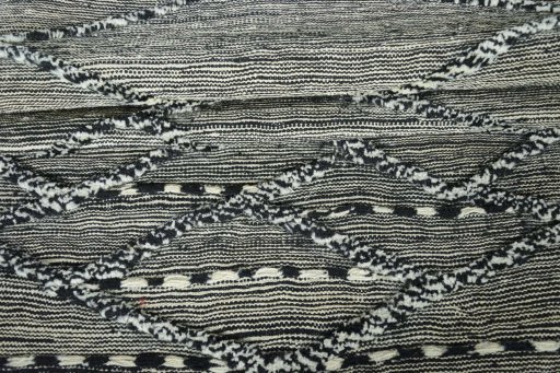 Full view of New Persian Gabbeh rug from Iran / Persia, 203 × 81 cm in Gray tones