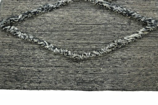 Central medallion detail of New Persian Gabbeh rug from Iran / Persia