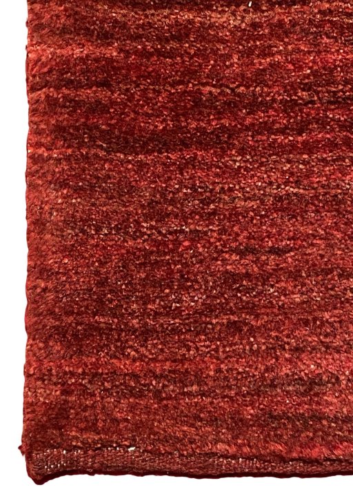 Surface texture of New Persian Gabbeh rug with natural Wool and intricate pattern
