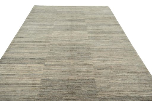 Surface texture of New Persian Gabbeh rug with natural Wool and intricate pattern