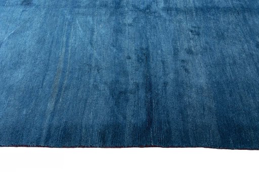 Close-up detail of New Persian Gabbeh rug from Iran / Persia showing Wool weave