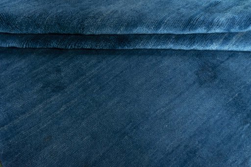 Full view of New Persian Gabbeh rug from Iran / Persia, 197 × 160 cm in Blue tones