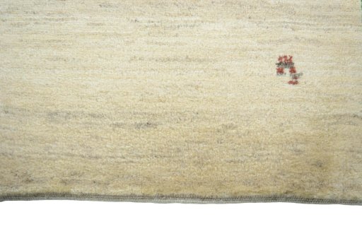 Central medallion detail of New Persian Gabbeh rug from Iran / Persia