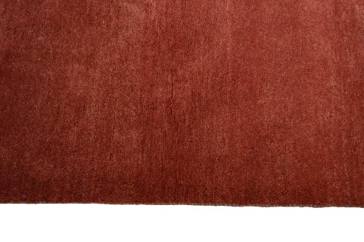 Close-up detail of New Persian Gabbeh rug from Iran / Persia showing Wool weave