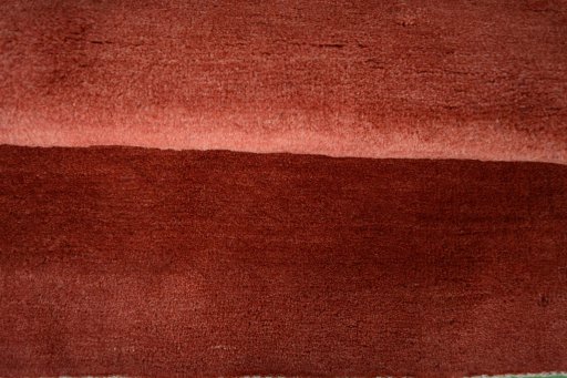 Full view of New Persian Gabbeh rug from Iran / Persia, 108 × 80 cm in Red tones
