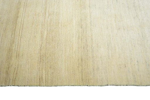Close-up detail of New Persian Gabbeh rug from Iran / Persia showing Wool weave