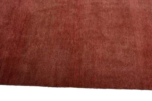 Close-up detail of New Persian Gabbeh rug from Iran / Persia showing Wool weave