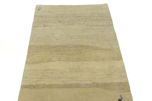 Surface texture of New Persian Gabbeh rug with natural Wool and intricate pattern