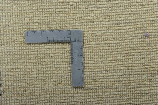 Full view of New Persian Gabbeh rug from Iran / Persia, 90 × 60 cm in Beige tones