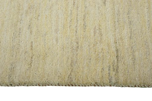 Close-up detail of New Persian Gabbeh rug from Iran / Persia showing Wool weave