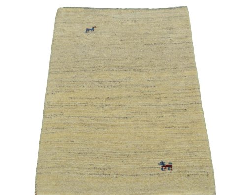 Surface texture of New Persian Gabbeh rug with natural Wool and intricate pattern