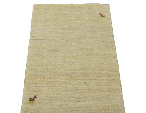 Surface texture of New Persian Gabbeh rug with natural Wool and intricate pattern