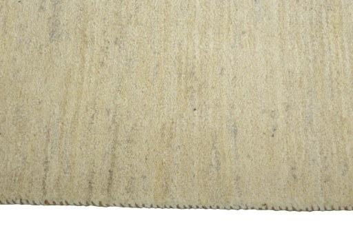 Close-up detail of New Persian Gabbeh rug from Iran / Persia showing Wool weave