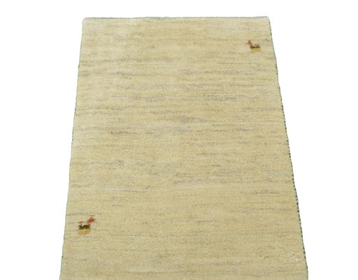 Surface texture of New Persian Gabbeh rug with natural Wool and intricate pattern