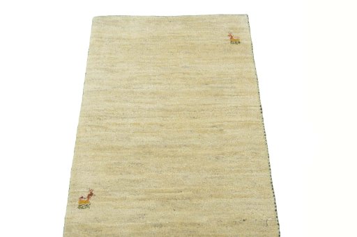 Surface texture of New Persian Gabbeh rug with natural Wool and intricate pattern