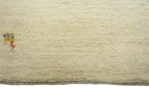 Central medallion detail of New Persian Gabbeh rug from Iran / Persia