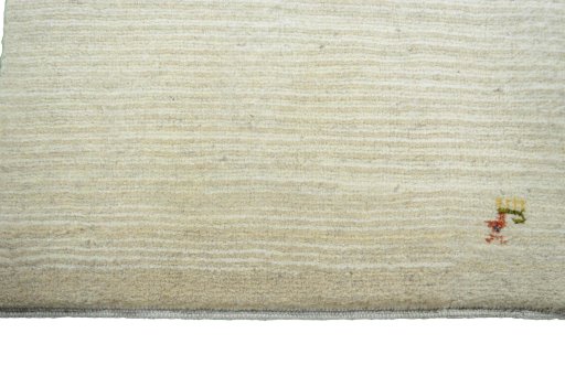 Central medallion detail of New Persian Gabbeh rug from Iran / Persia